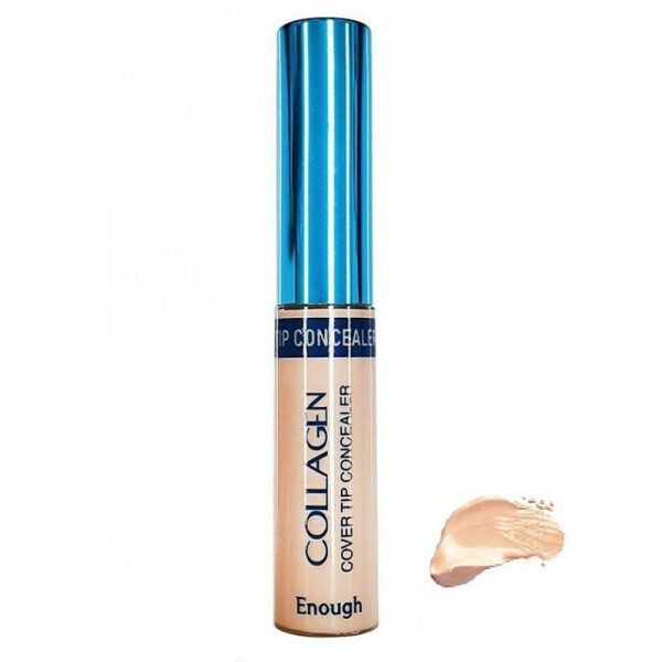 Enough Collagen Cover Tip Concealer #01 Light Beige Консилер коллагеновый, 9гр