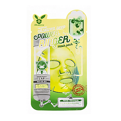 Elizavecca Centella Asiatica Deep Power Ringer Mask, Маска увлажняющая с Центеллой 23 мл