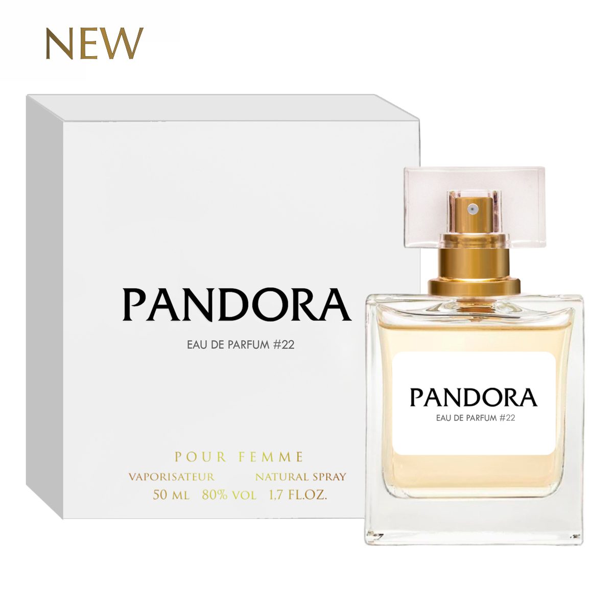 Парфюмерная вода PANDORA №22 (Пандора №22) жен. 50ml /24 (МАРКА)