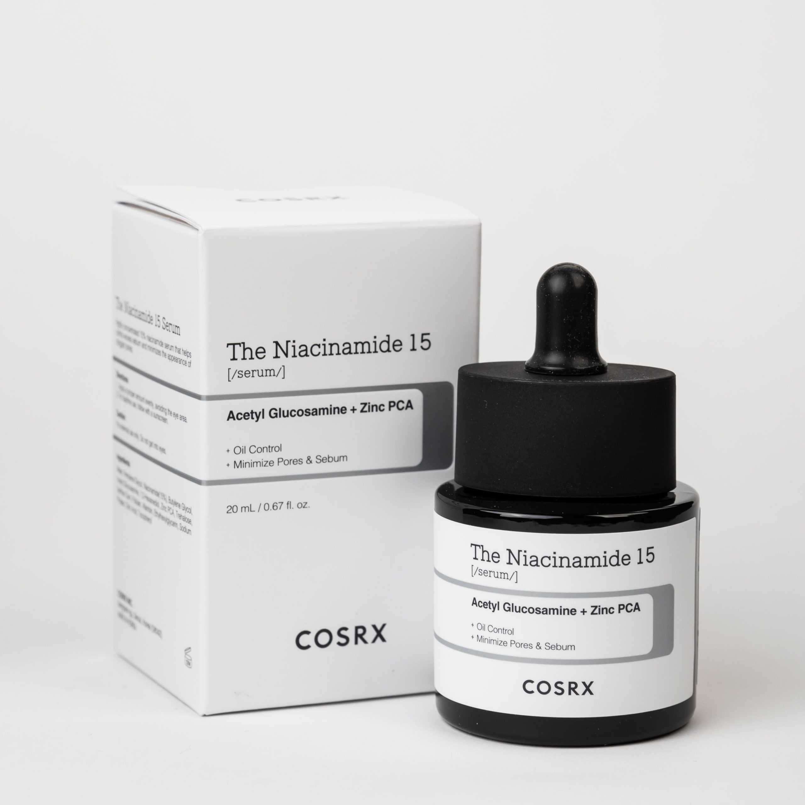 COSRX The Niacinamide 15 Serum,Себорегулирующая сыворотка против акне с 15% ниацинамида 20 мл