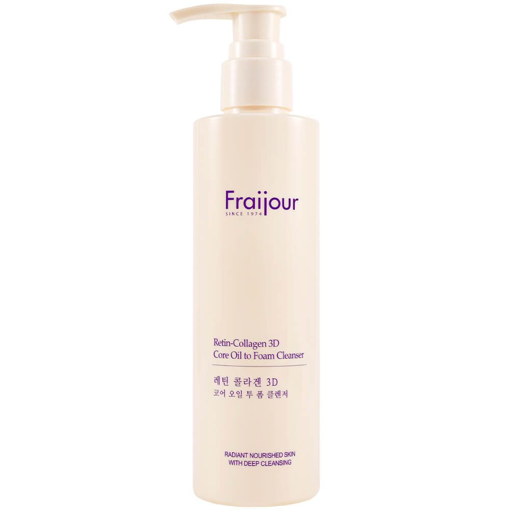 Fraijour Гидрофильное масло-пенка/лица КОЛЛАГЕН/РЕТИНОЛ Retin-Collagen 3DCore Oil-Foam Cleanser210мл