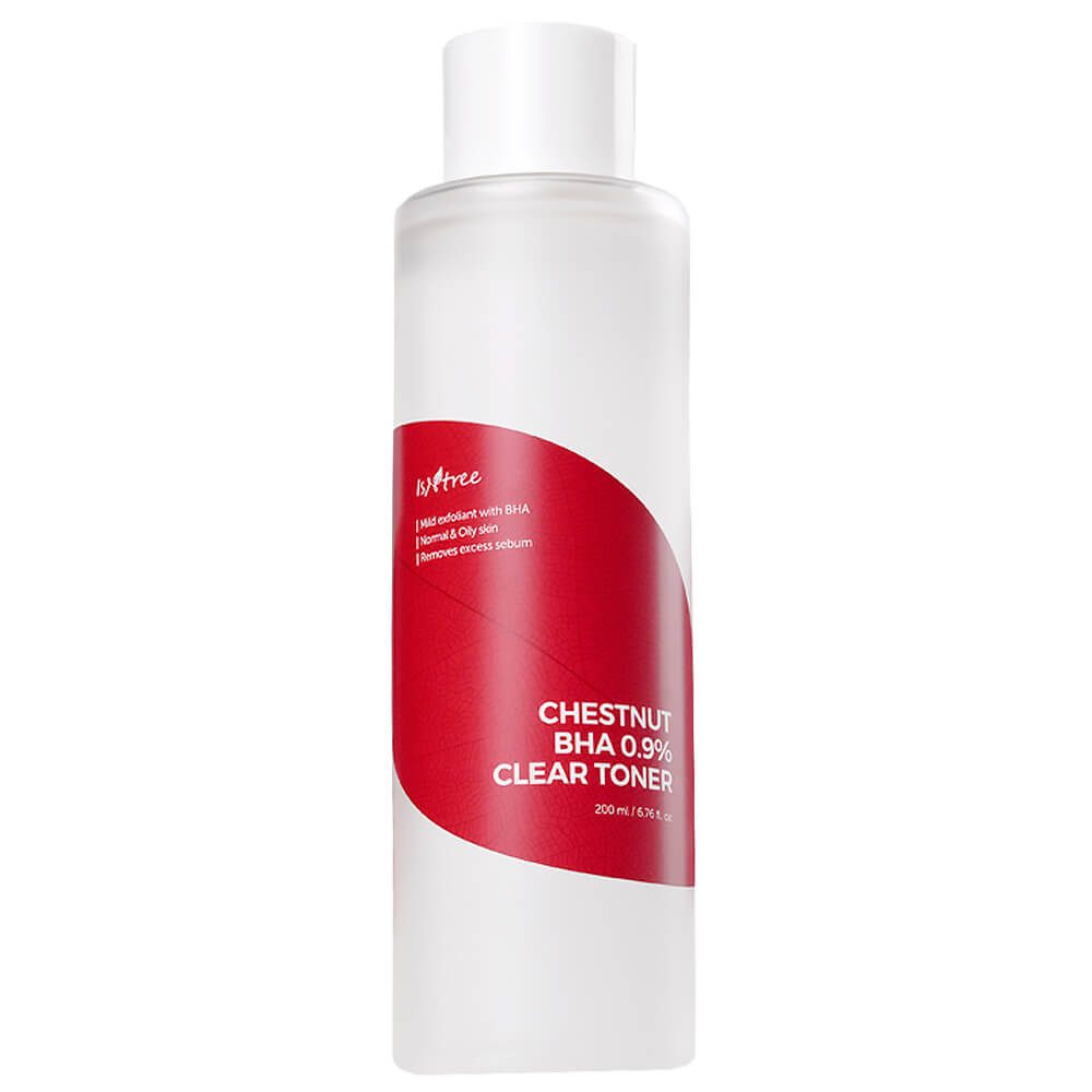 ISNTREE CHESTNUT BHA 0,9% CLEAR TONER Тонер с BHA-кислотами (200 мл)