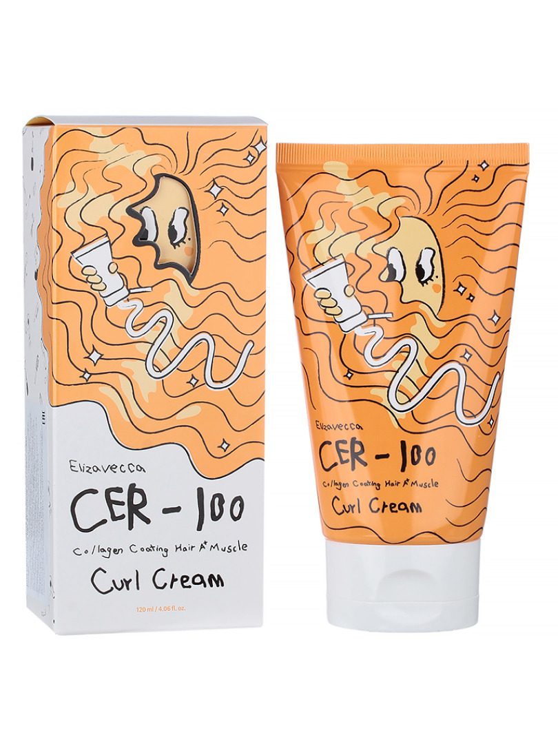 Elizavecca Маска для волос elizavecca cer-100 collagen coating hair a+ muscle curl cream mask
