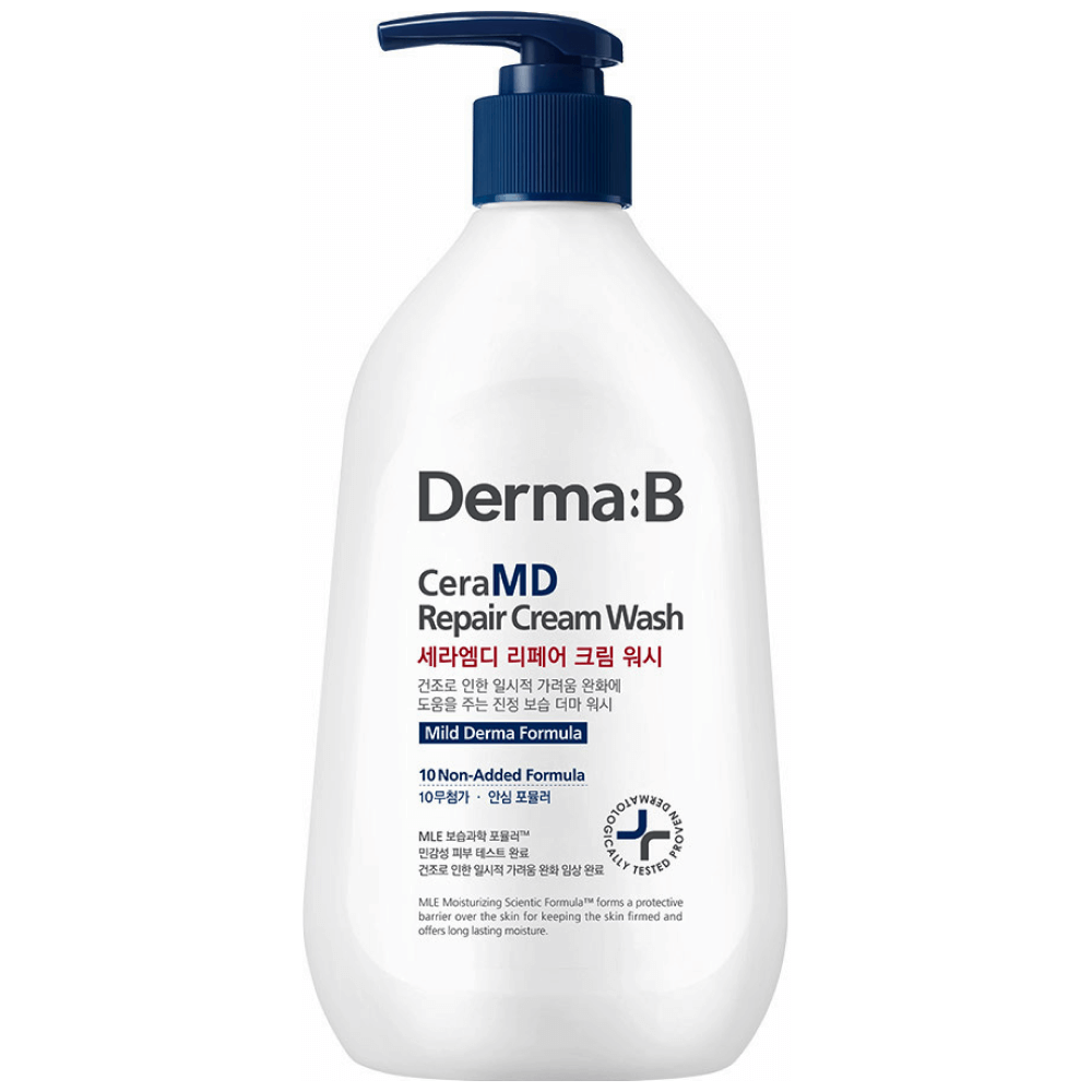 Derma:B CeraMD Repair Cream Wash 400ml Кремовый гель для душа с керамидами
