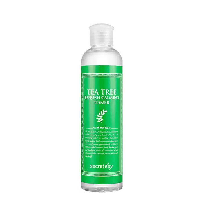 secret Key TEA TREE REFRESH CALMING TONER Успокаивающий тонер для лица с экстрактом чайного дерева 2