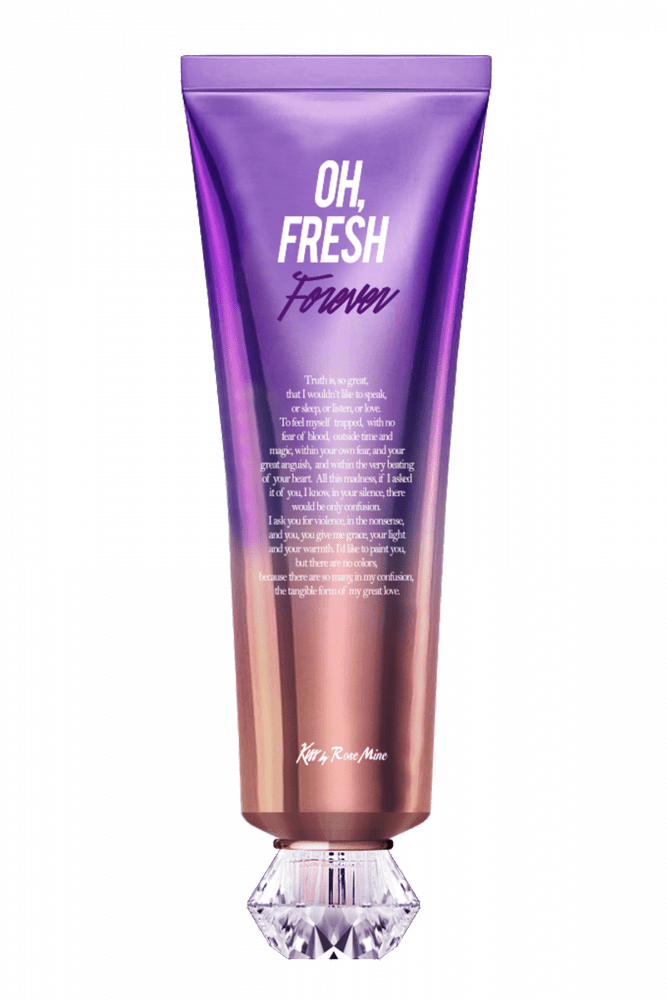 Kiss by Rosemine Крем для тела ЦВЕТОЧНЫЙ АРОМАТ ИРИСА Fragrance Cream — Oh, Fresh Forever, 140 мл