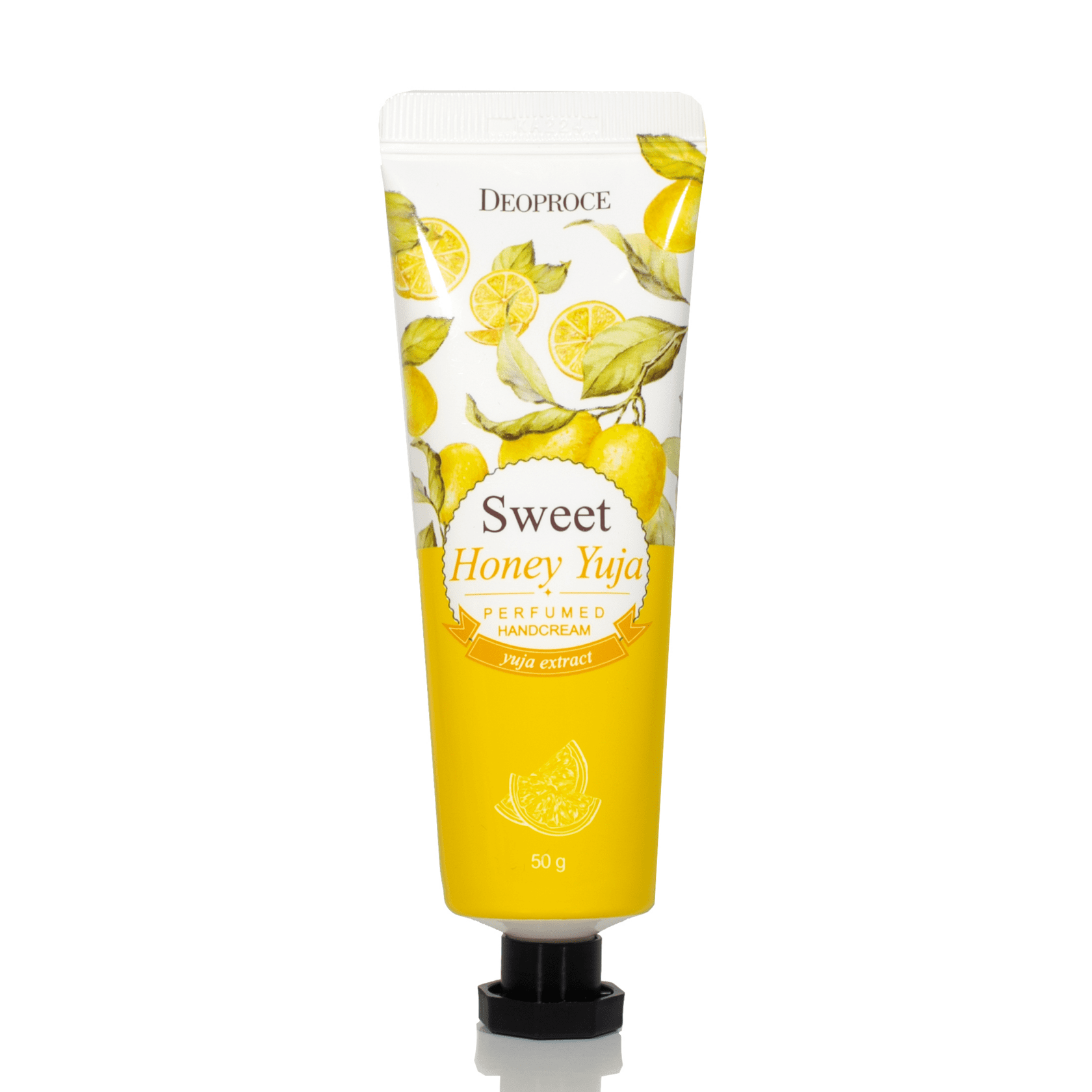 DEOPROCE SWEET YUJA PERFUMED HAND CREAM Крем для рук парфюмированный с экстрактом юдзы 50g