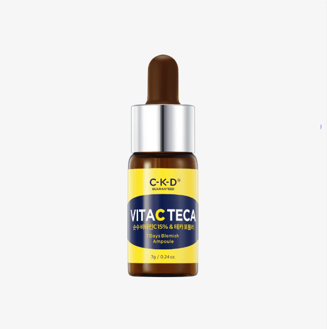 CKD Миниатюрная осветляющая сыворотка с витамином С и микроиглами Vita C Teca Toning Shot Serum