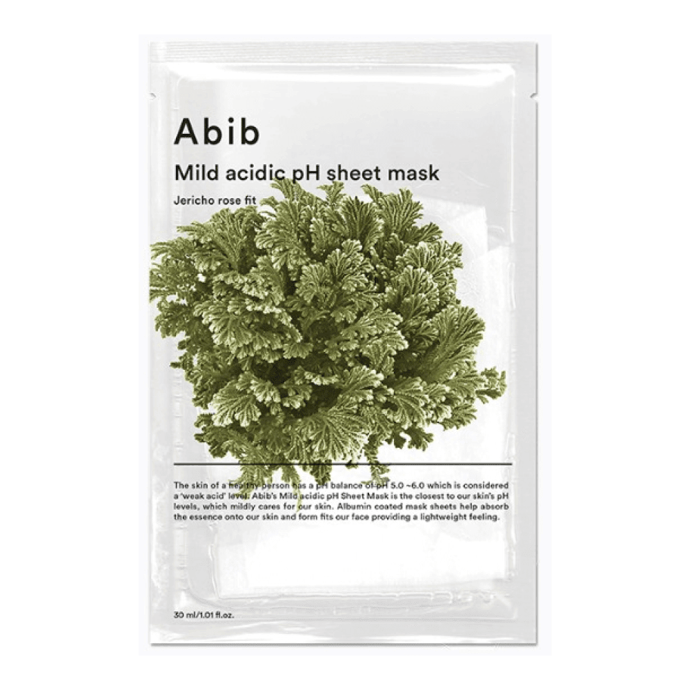 Abib Маска тканевая балансирующая с розой иерихона/Mask Sheet Mild Acidic pH Jericho Rose Fit,30мл