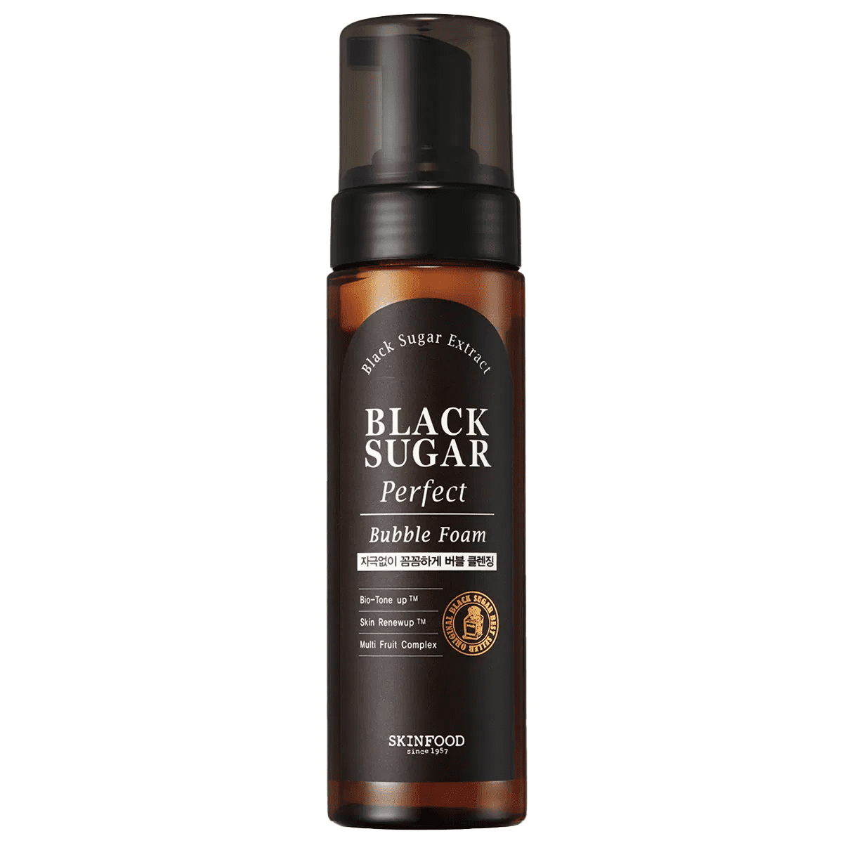 SKIN FOOD Кислородная пенка с экстрактом черного сахара/Black Sugar Perfect Bubble Foam 200 мл