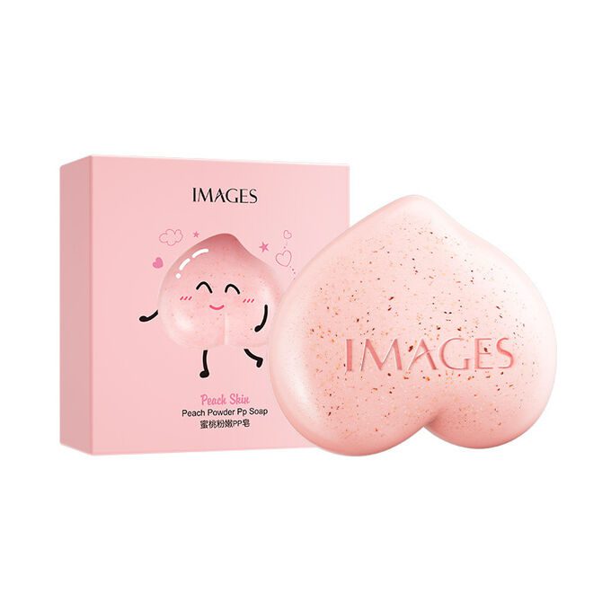 Images Peach Skin Soap, 90g — Мыло-скраб с экстрактом персика