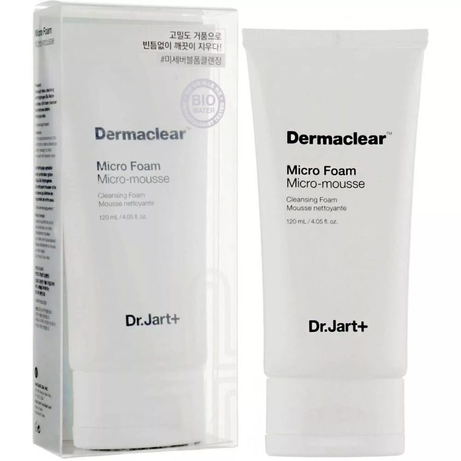 Dr.Jart+ Dermaclear Micro Foam, Мягкая пенка для умывания 120 мл