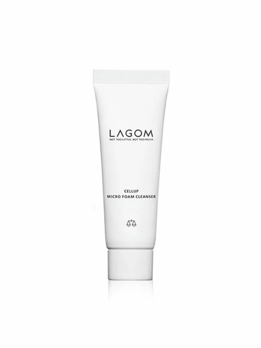 LAGOM CELLUP MICRO FOAM CLEANSER Пенка для лица очищающая деликатная (MINI) 30mL