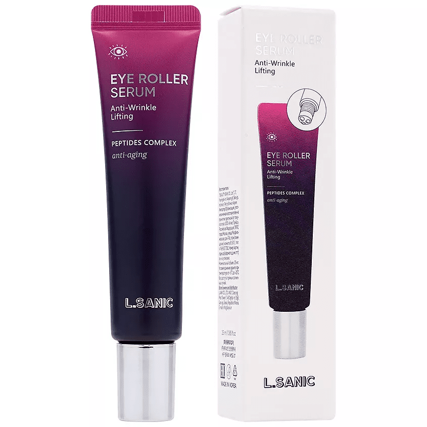 L.Sanic Anti-Wrinkle Lifting Eye Roller Serum Сыворотка/вокруг глаз разглаживающая от морщин 25мл