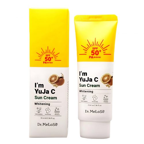 Dr.Meloso Cолнцезащитный крем с экстрактом юдзу/I’m Yuja C Whitening Sun Cream 70ml SPF50+PA++++