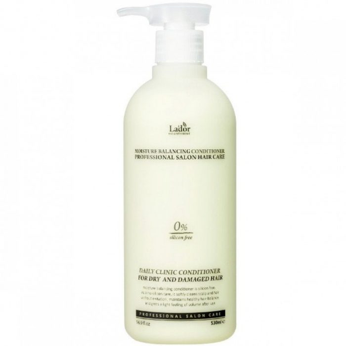 LA’DOR MOISTURE BALANCING CONDITIONER Увлажняющий бессиликоновый кондиционер для волос 530мл