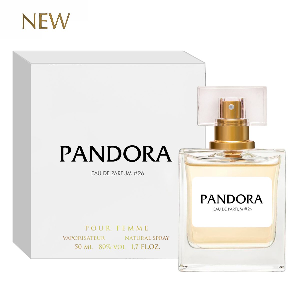 Парфюмерная вода PANDORA №26 (Пандора №26) жен. 50ml /24 (МАРКА)