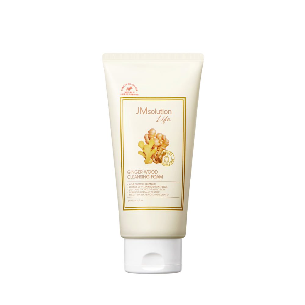 JMsolution Пенка для умывания с экстрактом имбиря Life Ginger Wood Cleansing Foam Disney