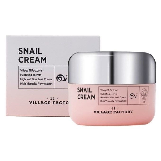 VILLAGE 11 FACTORY Snail Cream Крем для лица с улиточным муцином 50мл