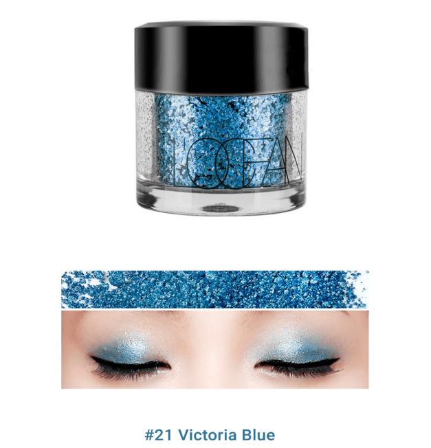 L’OCEAN Тени для век КРЕМОВЫЕ пигментные Creamy Pigment Eye Shadow #21 Victoria Blue, 1,8 г