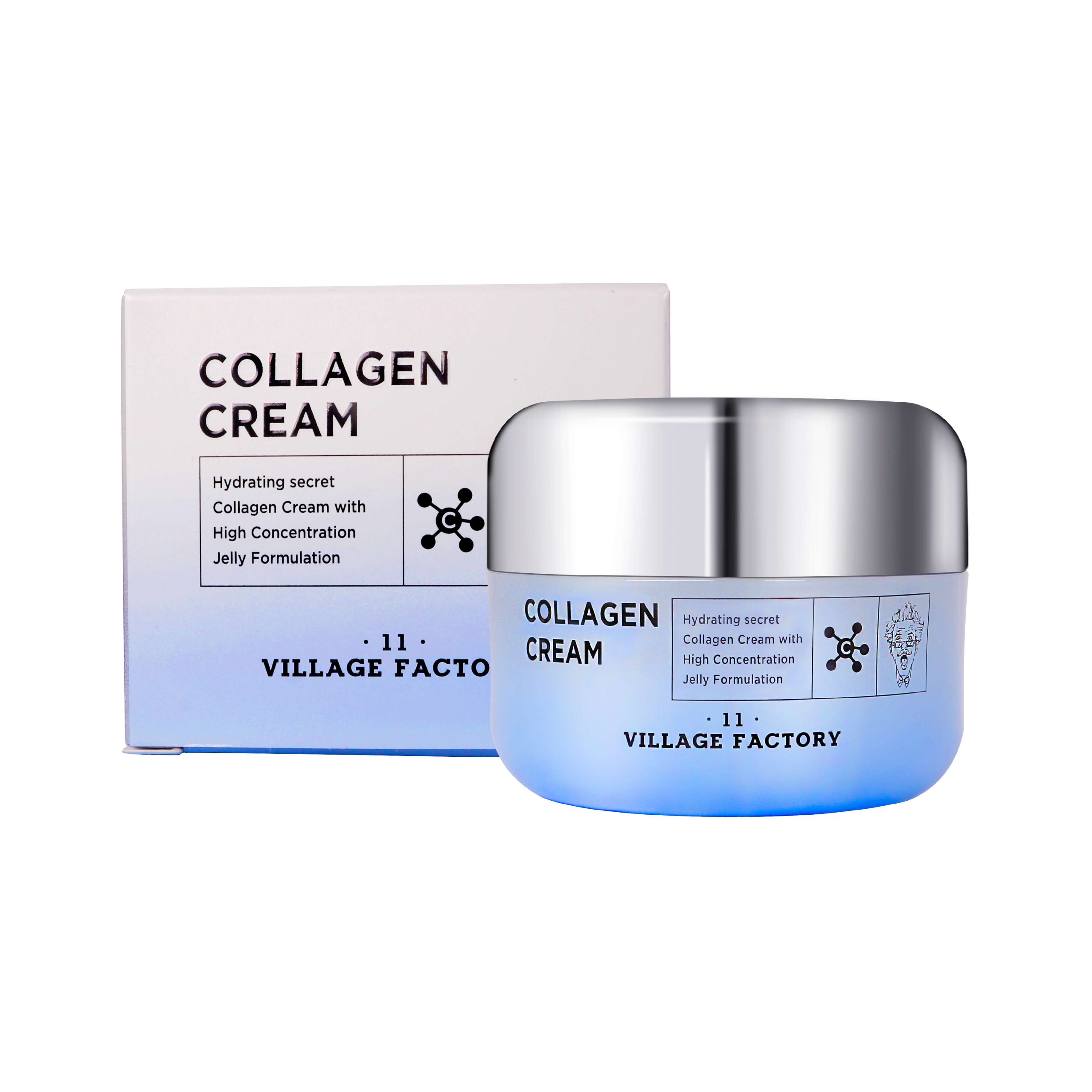 VILLAGE 11 FACTORY Collagen Cream Увлажняющий крем для лица с коллагеном 50мл