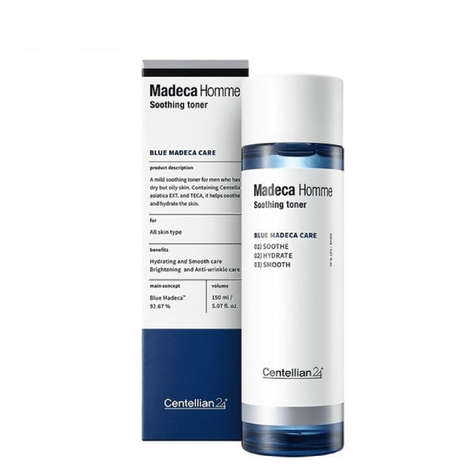 Centellian24 Тонер успокаивающий для мужчин — Madeca homme soothing toner, 150мл