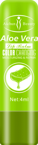 AICHUN BEAUTY Бальзам-тинт для губ ЭКСТРАКТ АЛОЭ ВЕРА/Aloe Vera Color Change Lip Balm, 4 мл