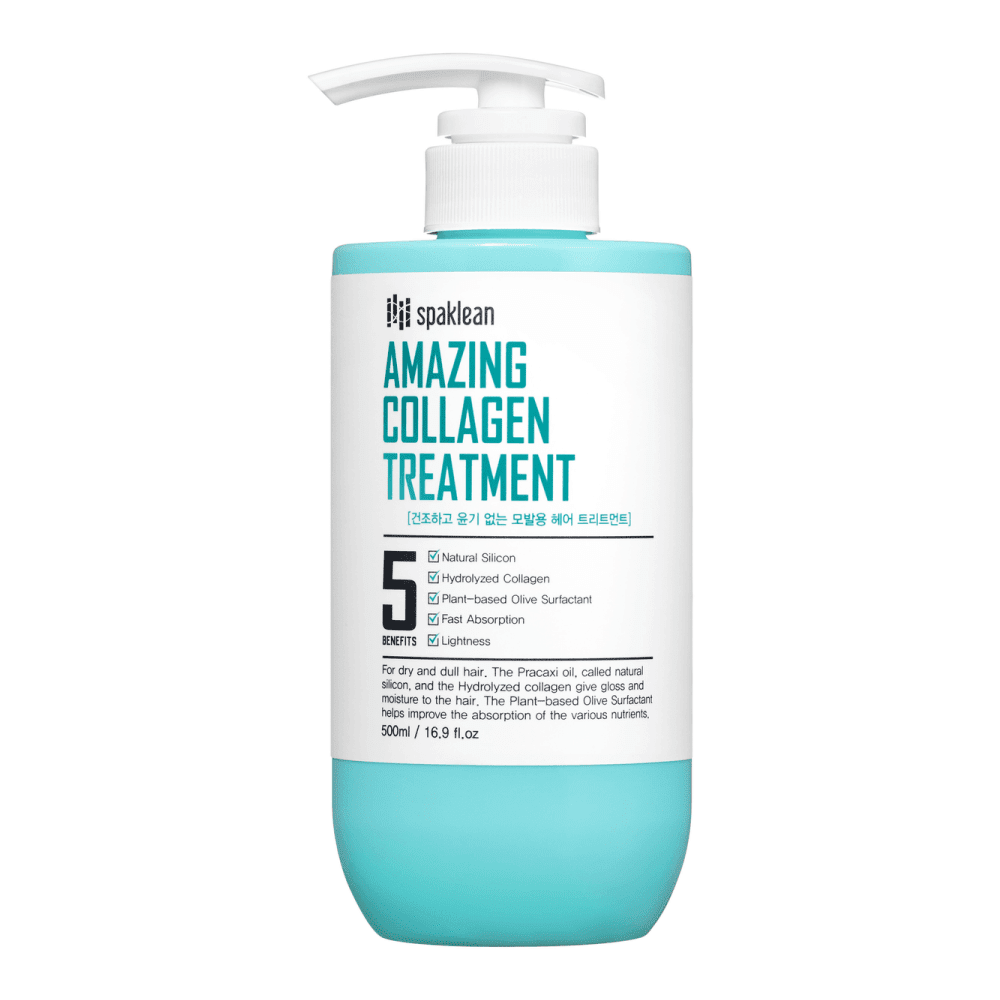 Spaklean Бальзам для волос с коллагеном — Amazing collagen treatment plus, 500мл