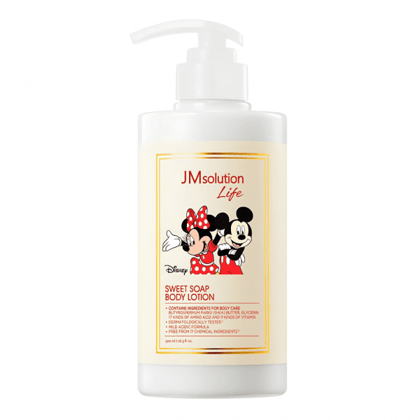 JM Solution Body Lotion Disney Life Sweet Soap Лосьон для тела с ароматом «Сладкое Мыло», 500 мл