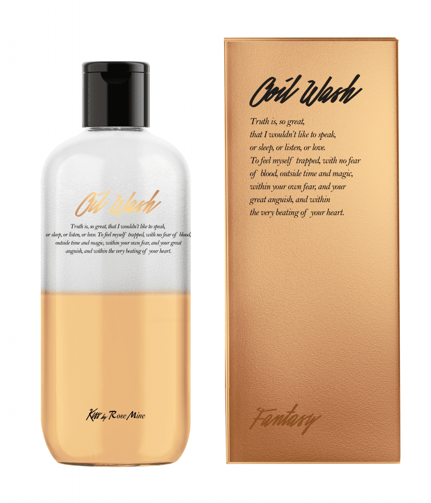 Kiss by Rosemine Гель для душа АРОМАТ СПЕЛЫХ ФРУКТОВ Fragrance Oil Wash — Glamour Fantasy, 300 мл