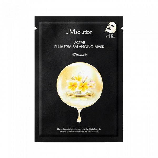 JMsolution Active Plumeria Balancing Mask Ultimate Балансирующая маска c экстрактом плюмерии30мл*1шт