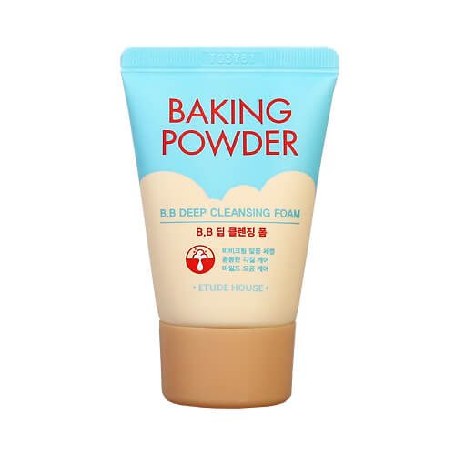 Etude House Baking Powder B.B Deep Cleansing Foam Очищающая пенка для снятия ББ-крема mini, 30мл