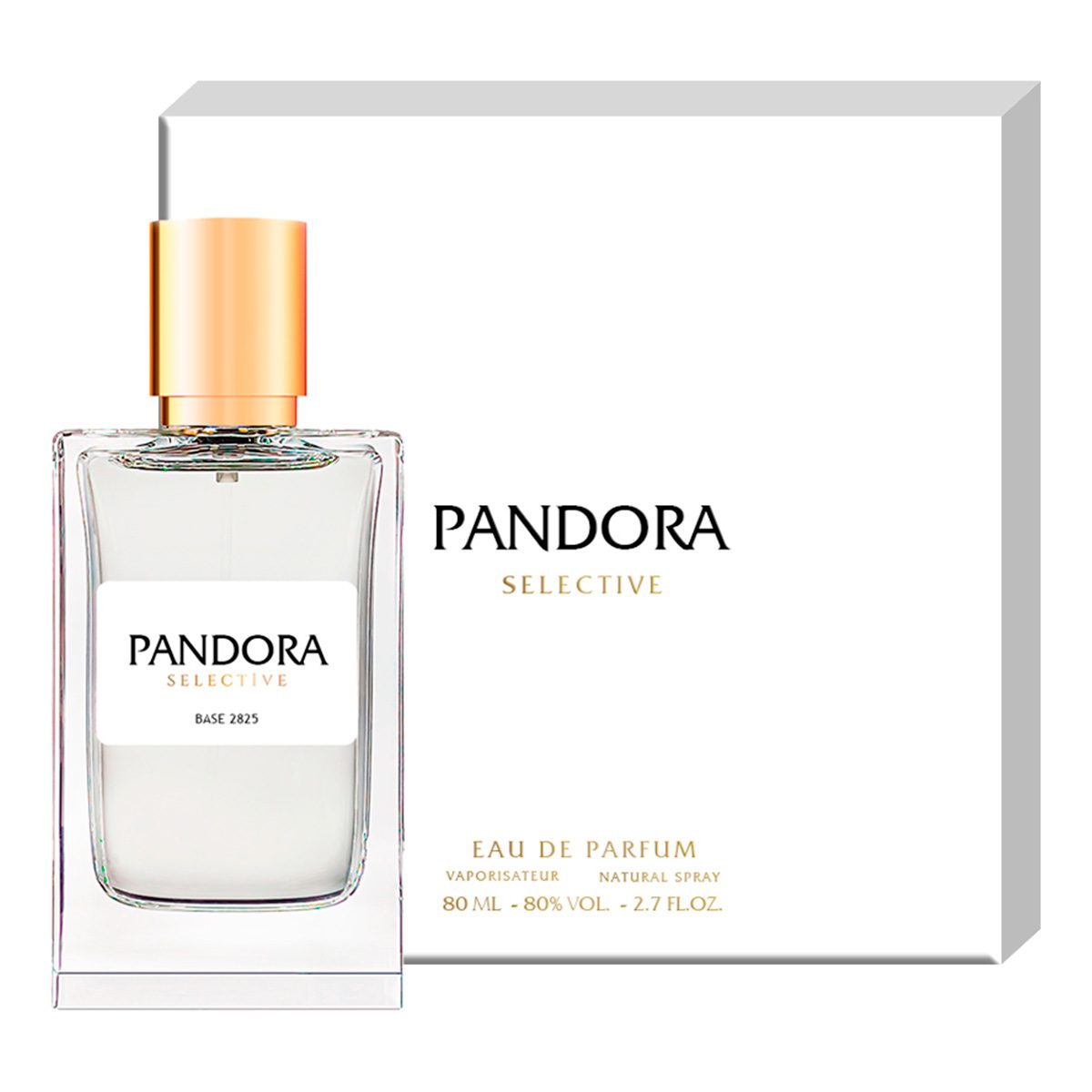 Парфюмерная вода PANDORA selective — BASE 2825 жен. 80ml /24 (МАРКА)