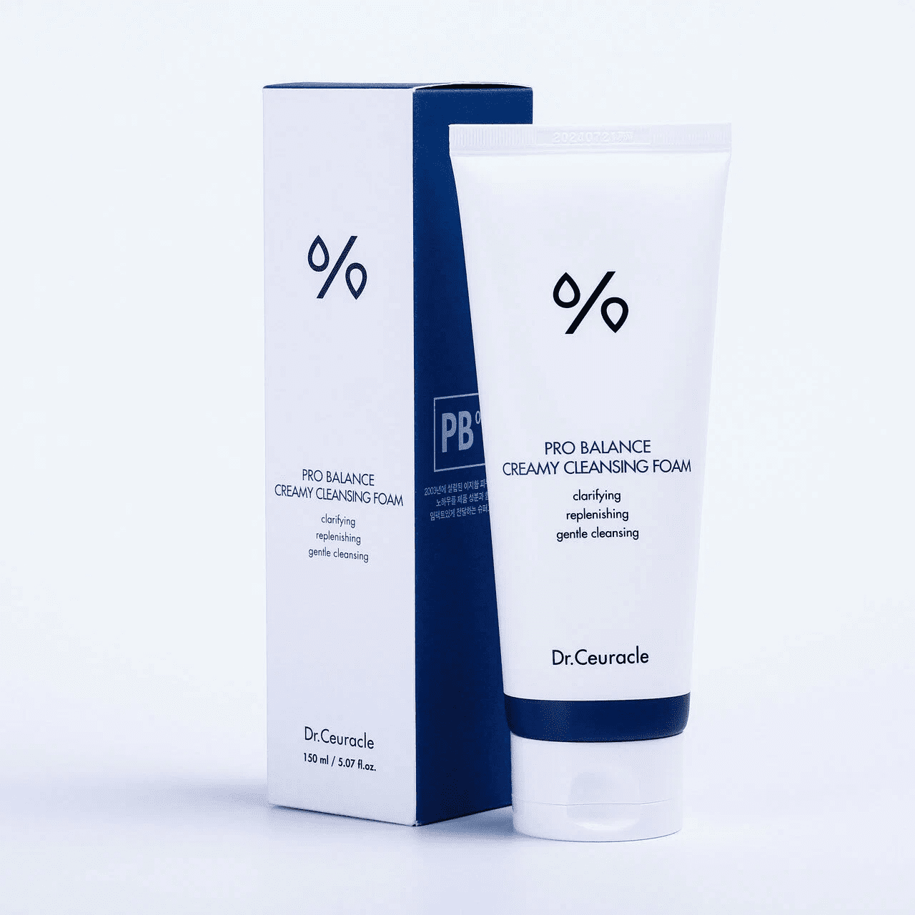 DR.CEURACLE Пенка для умывания Pro-balance creamy cleansing foam(150 мл)