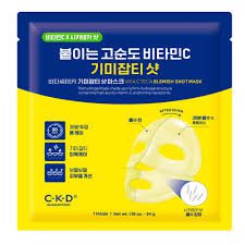 CKD Маска для лица выравнивающая с витамином С — Vita C teca blemish shot mask, 34г
