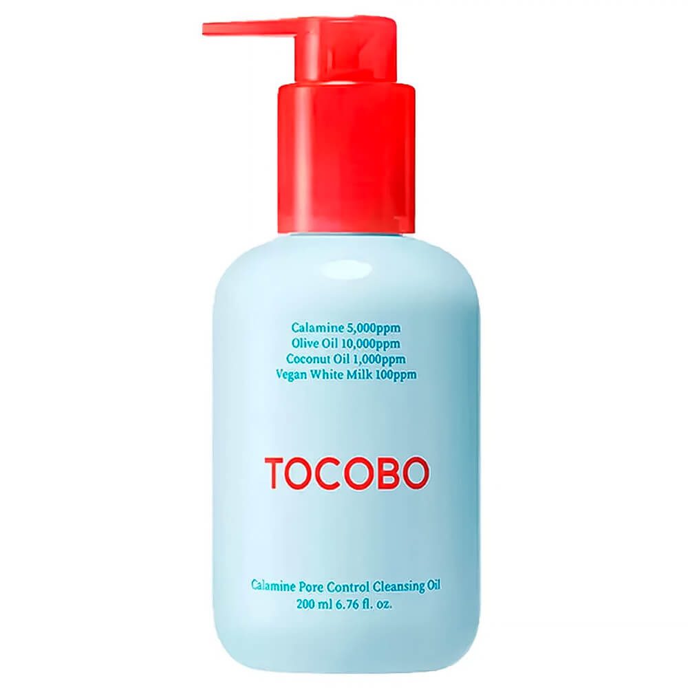 Tocobo Calamine pore Control Cleansing Oil Масло гидрофильное очищающее с каламином 200 ml