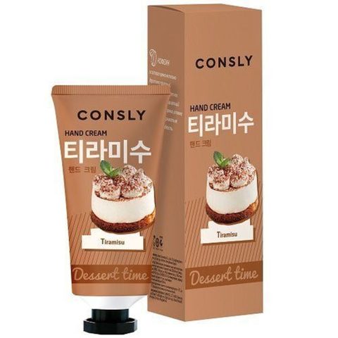 Consly HAND DT Крем для рук Dessert Time с ароматом тирамису Dessert Time Tiramisu Hand Cream 100мл