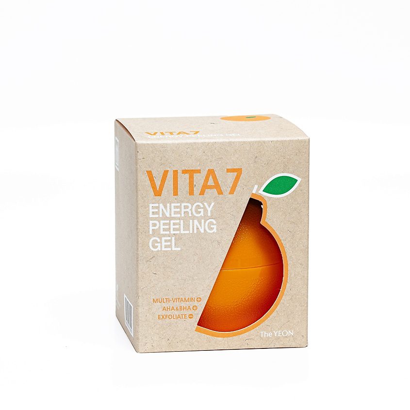 TheYEON Гель для лица энергетический с AHA-BHA кислотами — Vita7 energy peeling gel, 100мл
