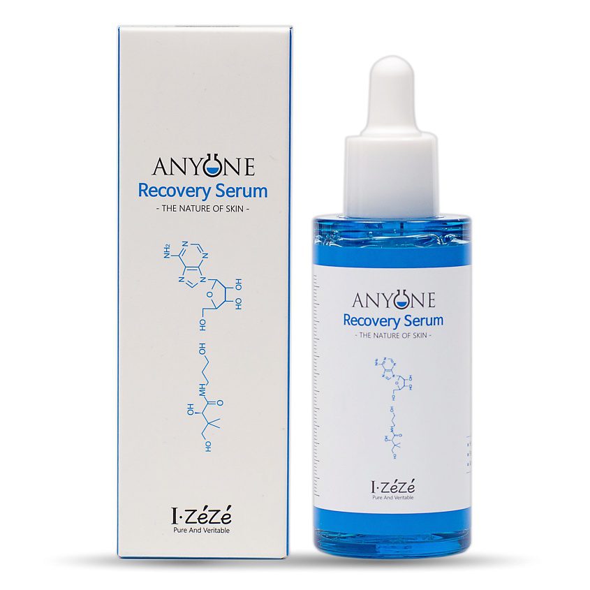 IZEZE Anyone Recovery Serum 50ml (2021),Увлажняющая сыворотка с аденозином и пантенолом 50 мл