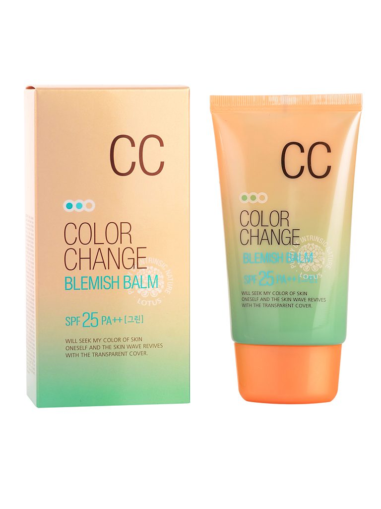 Welcos СС Color Change Blemish Balm spf 25+, Универсальный СС крем, 50 мл