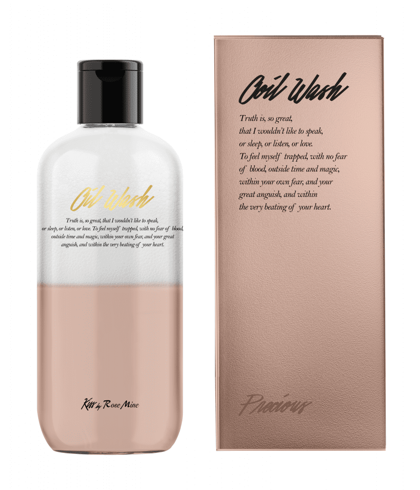 Kiss by Rosemine Гель для душа МАНДАРИН/СЛАДКИЙ ЖАСМИН Fragrance Oil Wash — Glamour Precious 300мл