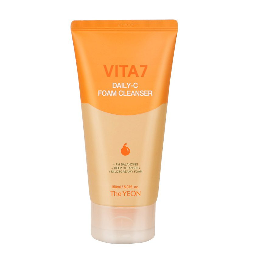 TheYEON Пенка для умывания — Vita7 daily-C foam cleanser, 150мл