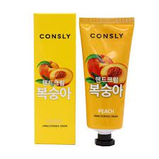 Consly Крем-сыворотка для рук с экстрактом персика — Peach hand essence cream, 100мл