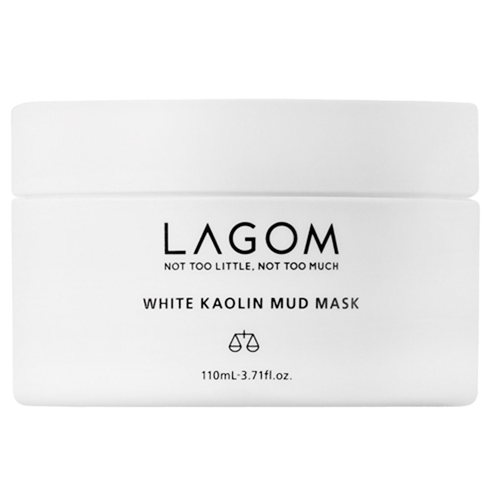 LAGOM WHITE KAOLIN MUD MASK Маска для лица глиняная осветляющая 110mL