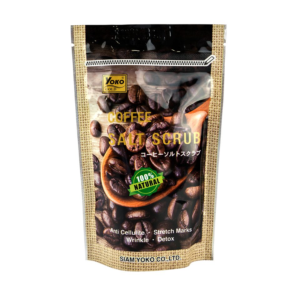 YOKO Скраб для тела солевой с КОФЕ АРГУССИ СПА YOKO Coffee Salt Scrub, 280 г