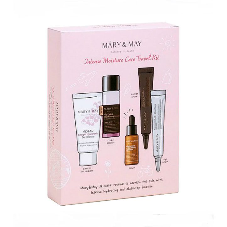 17ee44ca23d611ef8d0afa163e38e500_a3c486c4050011f0843efa163ecc0059 Mary&May Intense Moisture Care Travel Kit Набор увлажняющий