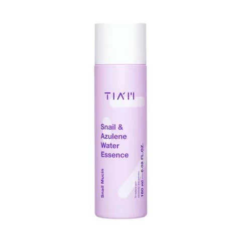 TIAM Тонер-эссенция с муцином улитки и азуленом — Snail & Azulene Water Essence, 180мл