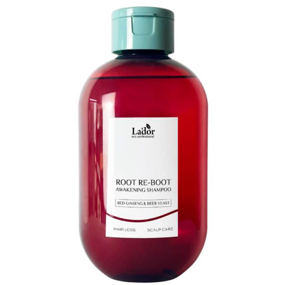 LA’DOR ROOT RE-BOOT AWAKENING SHAMPOO Шампунь против выпадения волос красн женьшень, пив дрожжи300ML