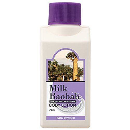 MilkBaobab Лосьон для тела с ароматом детской присыпки/Body Lotion Baby Powder Travel Edition 70 мл