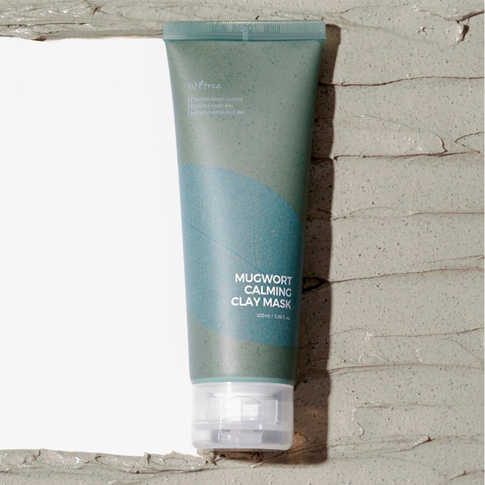 IsNtree Глиняная маска с экстрактом полыни для проблемной кожи Mugwort Calming Clay Mask
